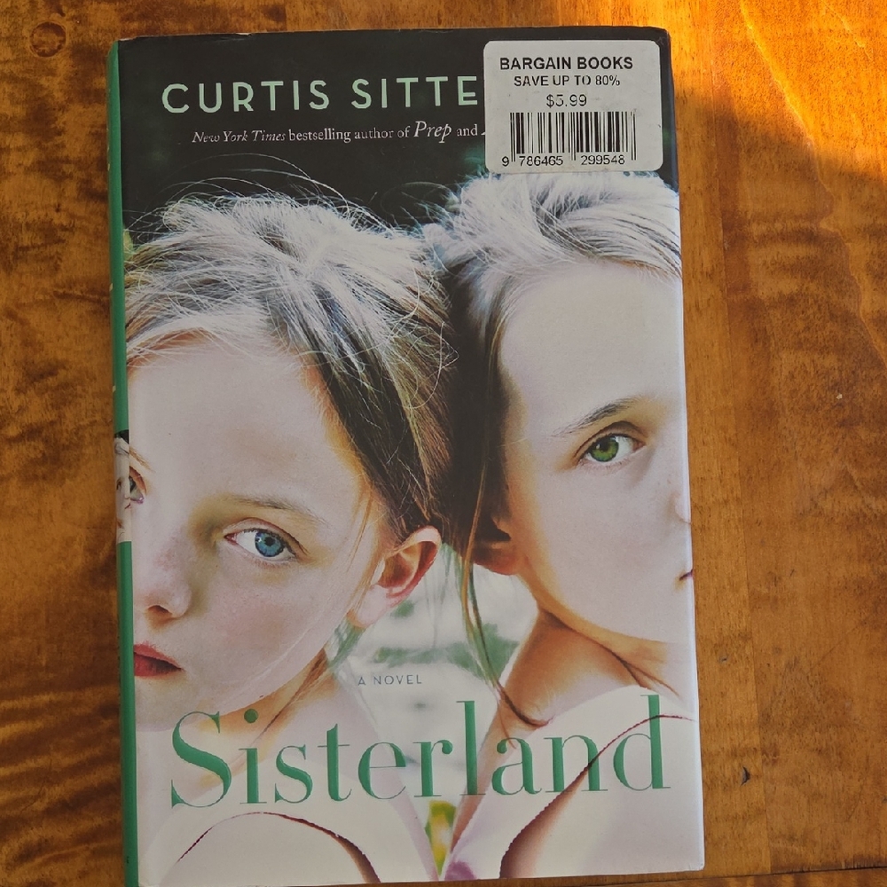 Curtis Sittenfeld 'Sisterland' Novel - Green and White Edition - Hardcover